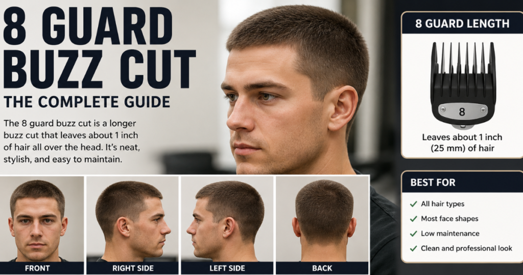 8 Guard Buzz Cut Best Style Length and Maintenance
