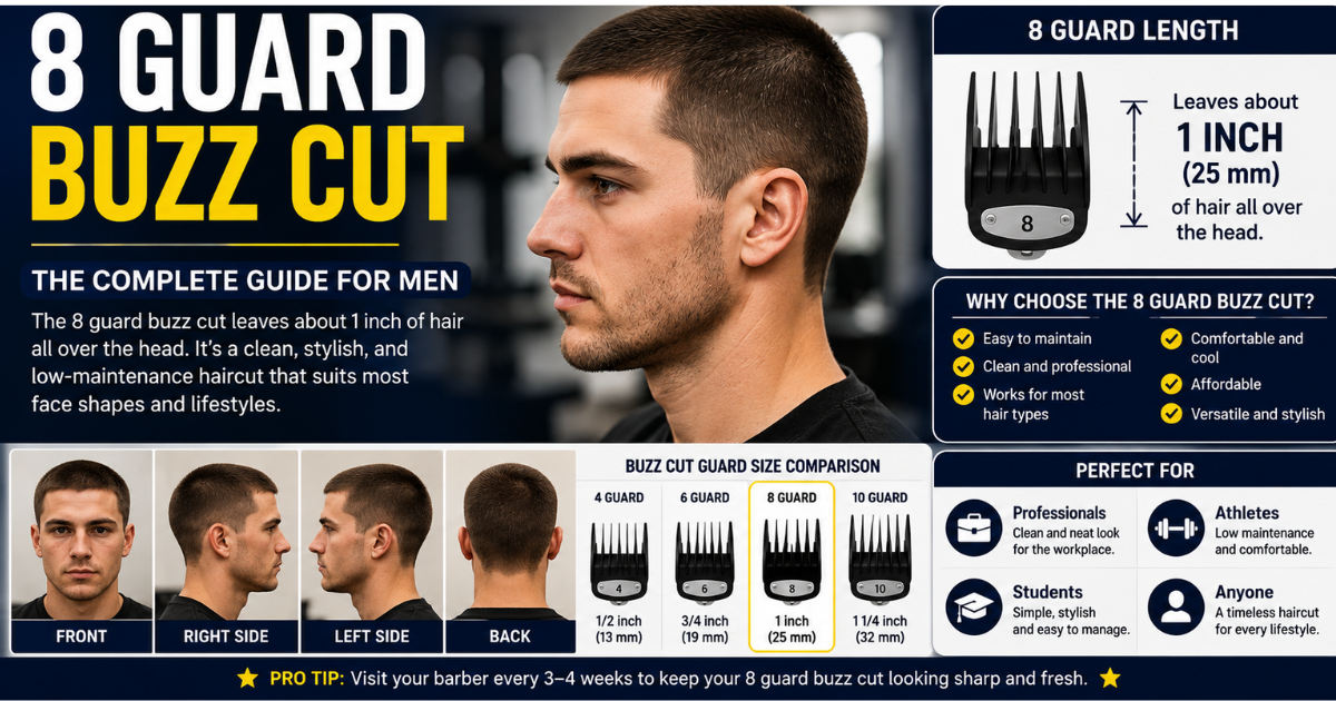 8 Guard Buzz Cut
