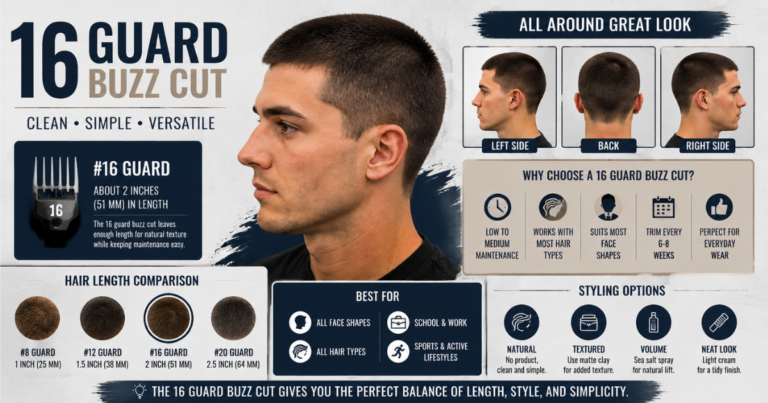 16 Guard Buzz Cut Length Benefits and Styling Tips