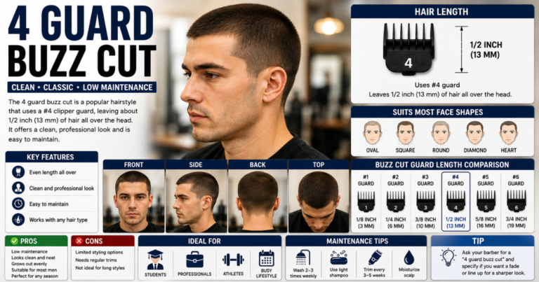 4 Guard Buzz Cut Length Benefits and Styling Tips